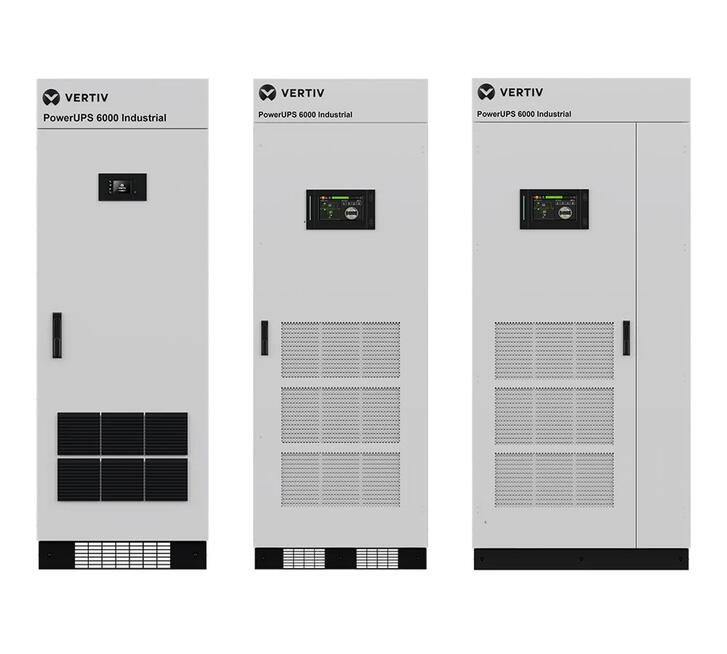 Vertiv™ PowerUPS 6000 Industrial, 6-200kVA, 400V, Single and Three Phase UPS