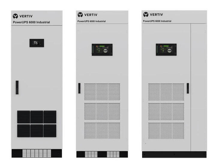 Vertiv™ PowerUPS 6000 Industrial, 6-200kVA, 400V, Single and Three Phase UPS